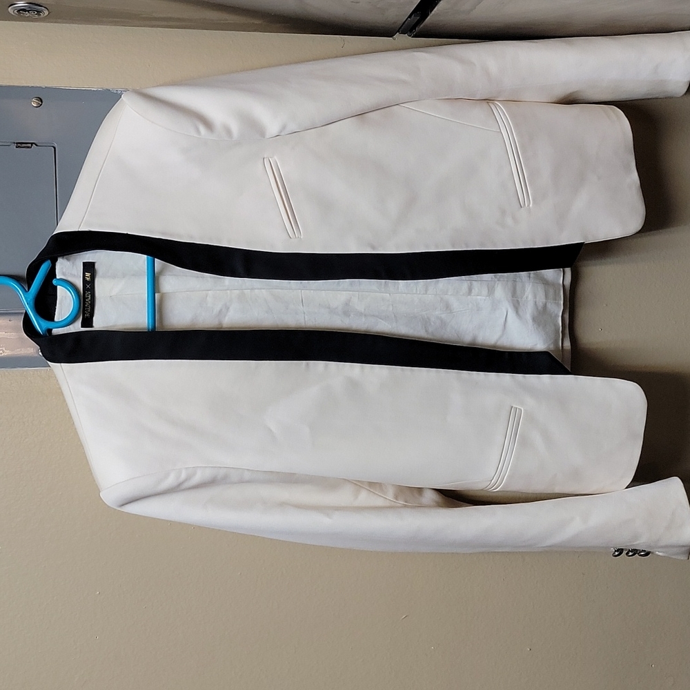 Balmain jacket blazer tuxedo H&M collab mens